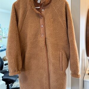 ZYIA Camel Teddy Jacket
